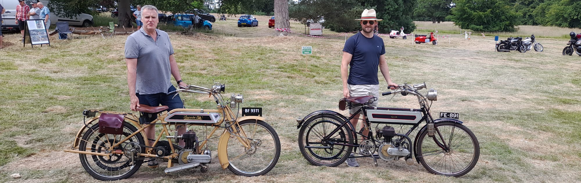 Motorcycles at the Manor